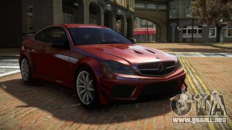 Mercedes-Benz C63 AMG Hurito para GTA 4