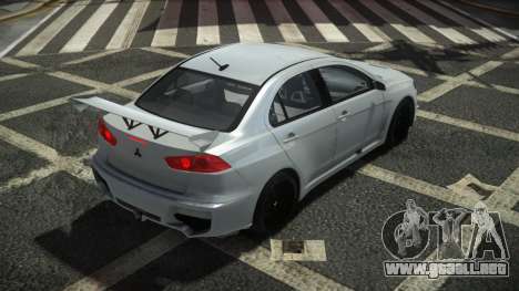 Mitsubishi Lancer Evolution X Rohisho para GTA 4