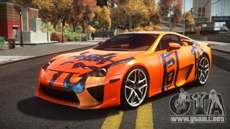 Lexus LFA Fibuna S11 para GTA 4
