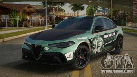 Alfa Romeo Giulia JP para GTA San Andreas