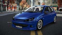 Peugeot 206 Bafuka para GTA 4