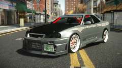 Nissan Skyline R34 Vuzax para GTA 4