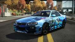 Nissan Skyline R34 Dezro S12 para GTA 4