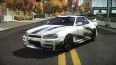 Nissan Skyline R34 Dezro S11 para GTA 4