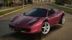 Ferrari 458 Spider V2.1 para GTA San Andreas