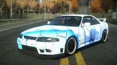 Nissan Skyline R33 Fahuz S12 para GTA 4