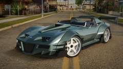 Chevrolet Corvette C3 Roadster para GTA San Andreas