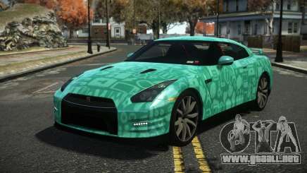 Nissan GT-R R35 Farihu S10 para GTA 4