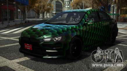 Mitsubishi Lancer Evolution X Rohisho S12 para GTA 4