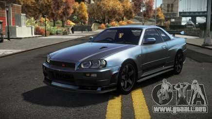 Nissan Skyline R34 Dezro para GTA 4