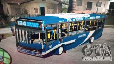 Colectivo Línea 124 para GTA San Andreas