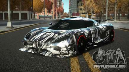 Koenigsegg Agera One Toshimy S4 para GTA 4