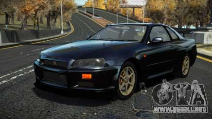 Nissan Skyline R34 Botraf para GTA 4