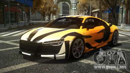 Audi R8 Raskuna S14 para GTA 4