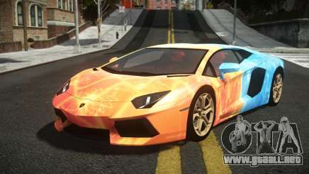 Lamborghini Aventador Vaberso S7 para GTA 4
