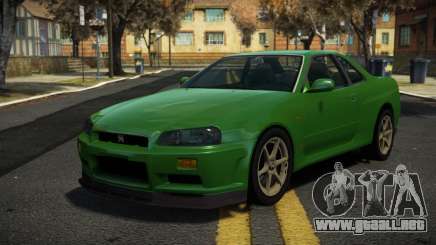 Nissan Skyline R34 Shimul para GTA 4