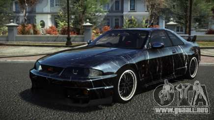 Nissan Skyline R33 Hikoshi S5 para GTA 4