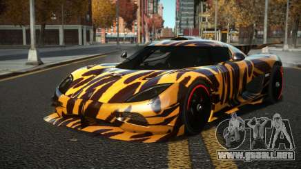 Koenigsegg Agera One Toshimy S1 para GTA 4
