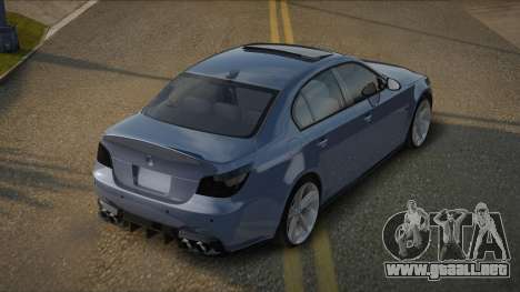 BMW 5 series E60 V1.1 para GTA San Andreas