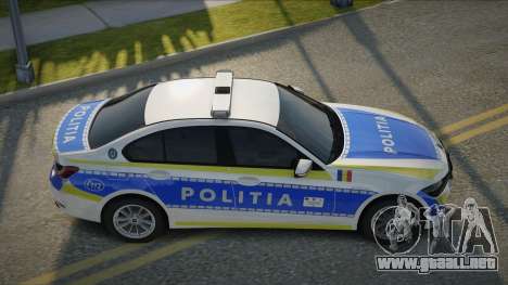 BMW 320i Romanian Police para GTA San Andreas