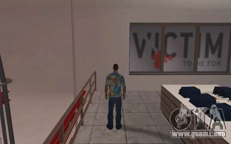 Camiseta con rublos para GTA CR para GTA San Andreas
