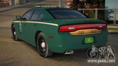 2014 Dodge Charger Vermont State Troopers para GTA San Andreas