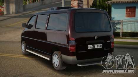 Toyota HiAce XH10 para GTA San Andreas