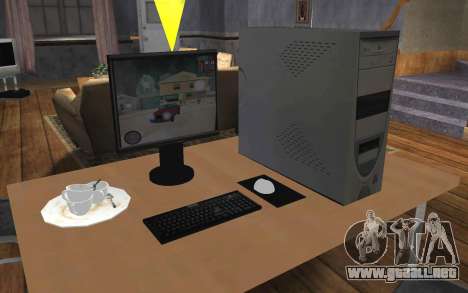 Ordenador en la casa Cj para GTA San Andreas