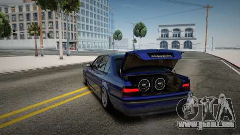 Bmw E38 Subwoofer para GTA San Andreas