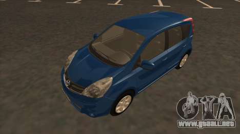 Nissan Note 2011 [IVF] para GTA San Andreas