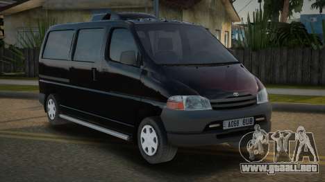 Toyota HiAce XH10 para GTA San Andreas