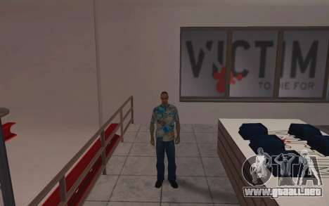 Camiseta con rublos para GTA CR para GTA San Andreas