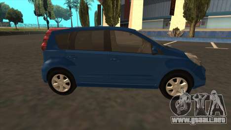 Nissan Note 2011 [IVF] para GTA San Andreas