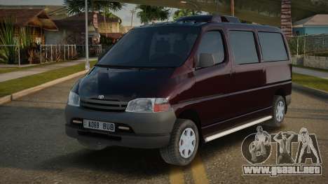 Toyota HiAce XH10 para GTA San Andreas