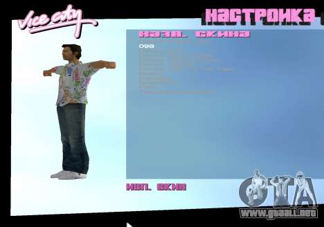Camisa en Euro para GTA Vice City