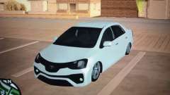 Toyota Etios Sedan (al piso) para GTA San Andreas