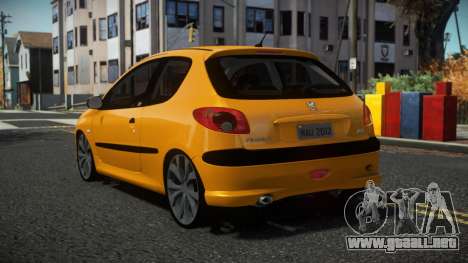 Peugeot 206 CT6-Hl para GTA 4