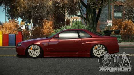 Nissan Skyline R34 Reatil para GTA 4