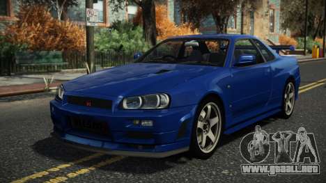 Nissan Skyline R34 Sharino para GTA 4