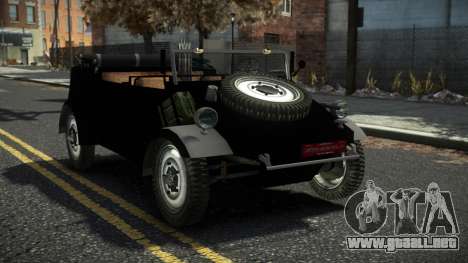 Volkswagen Kubelwagen Tuhysh para GTA 4