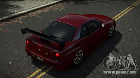 Nissan Skyline R34 Reatil para GTA 4