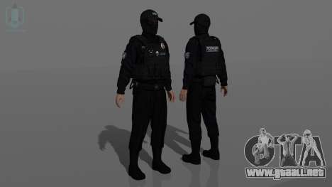 Empleado del Departamento de Policía para GTA San Andreas