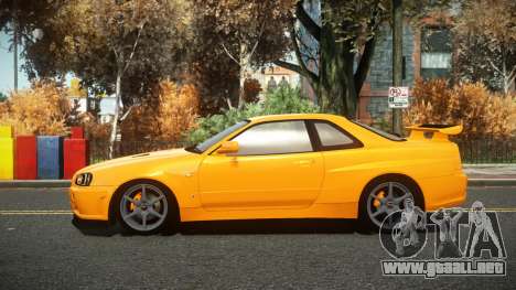Nissan Skyline R34 Heyku para GTA 4