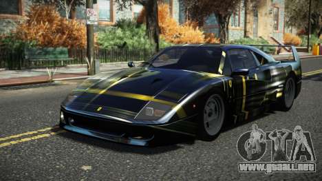 Ferrari F40 Davy S14 para GTA 4