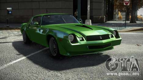 Chevrolet Camaro Z28 Baman para GTA 4