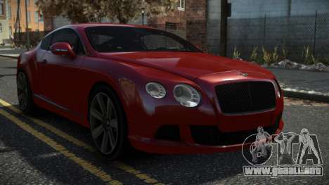 Bentley Continental GT Dasols para GTA 4