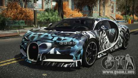 Bugatti Chiron Brispy S11 para GTA 4
