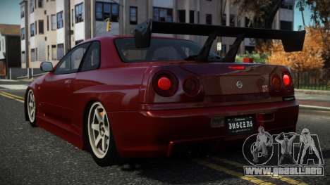 Nissan Skyline R34 Reatil para GTA 4