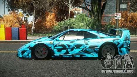 Ferrari F40 Davy S10 para GTA 4