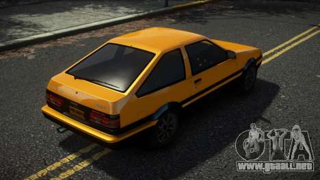 Toyota AE86 Vegol para GTA 4